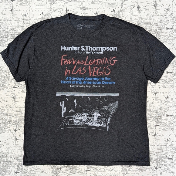 Out of Print Other - Hunter S. Thompson "Fear and Loathing in Las Vegas" Out of Print Tee - XXL